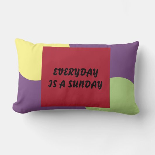 装飾用クッション子供へ室 ランバークッション (正面)