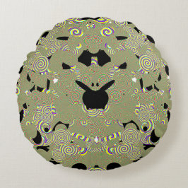 装飾用クッション子供へ ラウンドクッション