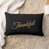 装飾用クッション感謝の ランバークッション (ブランケット)