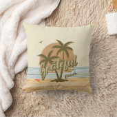 装飾用クッション感謝ビーチ、紅葉 クッション (ブランケット)