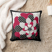 装飾用クッション抽象芸術キルティングパッチワークパッチ クッション (ブランケット)