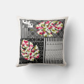 装飾用クッション抽象芸術パッチワークキルティングキルトret クッション (裏面)