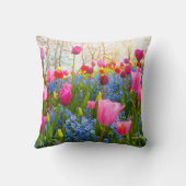 装飾用クッション春の花 クッション (裏面)