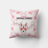 装飾用クッション桜フラワー – もたらす美しい クッション (裏面)
