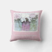 装飾用クッション牡丹ザガーデン クッション (裏面)