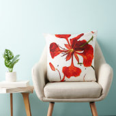 装飾用クッション王室のポインシアナ花 クッション (椅子)