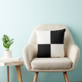 装飾用クッション白黒 クッション (椅子)