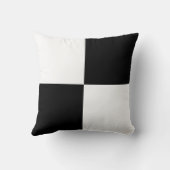 装飾用クッション白黒 クッション (裏面)