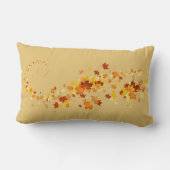 装飾用クッション紅葉 ランバークッション (裏面)