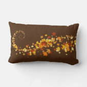 装飾用クッション紅葉 ランバークッション (裏面)