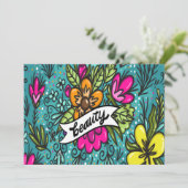 装飾用クッション美しい（花） シーズンカード (スタンド正面)