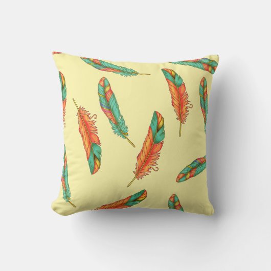 装飾用クッション羽 クッション (正面)