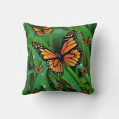 装飾用クッション蝶 クッション (裏面)