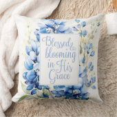 装飾用クッション賛美と咲くイースターギフト クッション (ブランケット)