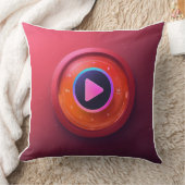 装飾用クッション遊オン クッション (ブランケット)