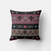 装飾用クッション部族民族幾何学伝統的的 クッション (裏面)