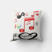 装飾用クッション音楽 クッション (裏面)