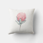 装飾用クッション魅力的、繊細な花。 クッション (裏面)