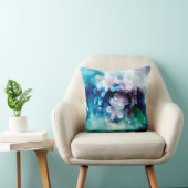 装飾用クッション鮮やか – 水彩 – Pulmaria クッション (椅子)