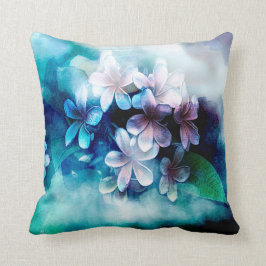 装飾用クッション鮮やか – 水彩 – Pulmaria クッション