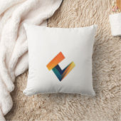 装飾用クッション16インチx 16インチロゴ設計 クッション (ブランケット)