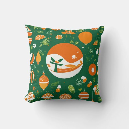 装飾用クッション16"x16" クッション (正面)