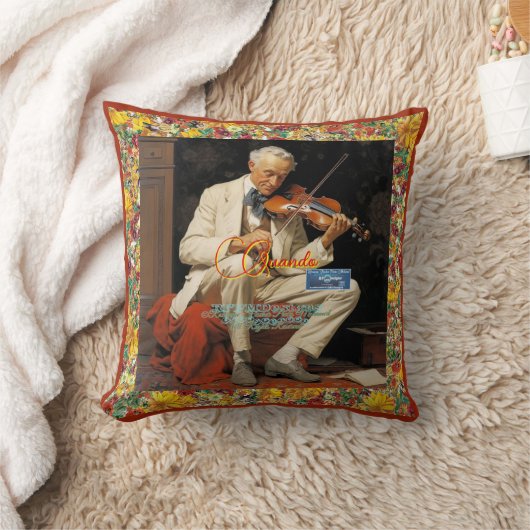 装飾用クッション2焦げ赤(Quando)RFPMDesigns ©️ 2024 クッション (ブランケット)