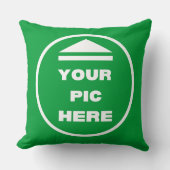 装飾用クッション20" x 20" – イメージの追加 クッション (正面)