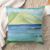 装飾用クッション20x20リバーシブルのKiheiマウイ/Turtle クッション (ブランケット)