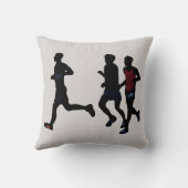 装飾用クッション3、3ランナーシルエット クッション (裏面)