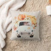 装飾用クッション|の感謝している素朴な秋の収穫のトラック クッション (ブランケット)