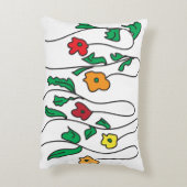 装飾用クッション アクセントクッション (裏面(縦))