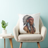 装飾用クッション – アメリカ先住民 クッション (椅子)