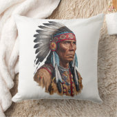 装飾用クッション – アメリカ先住民 クッション (ブランケット)