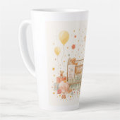 装飾用クッション カフェラテマグ (左アングル)