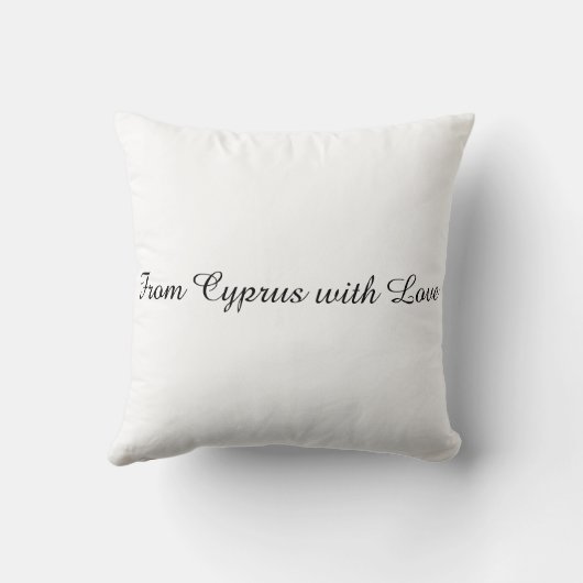 装飾用クッション(キプロス国旗) クッション (裏面)