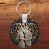 装飾用クッション キーホルダー (正面)