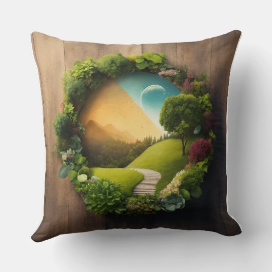 装飾用クッション クッション (裏面)