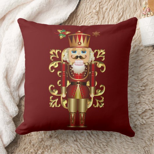 装飾用クッション – クリスマスくるみ割り装飾用クッション クッション (ブランケット)