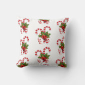 装飾用クッション – クリスマスキャンディキャーンズ装飾用クッション クッション (正面)