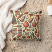 装飾用クッション、クリスマス装飾用クッション クッション (ブランケット)