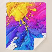 装飾用クッション シェルパブランケット (正面)