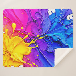 装飾用クッション シェルパブランケット