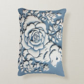 装飾用クッション、スロークッション41 x 41 cm アクセントクッション (裏面(縦))