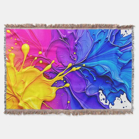 装飾用クッション スローブランケット (正面)