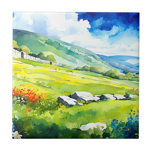 装飾用クッション タイル (正面)