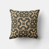 装飾用クッション(トライバルジオメトリパターン) クッション (裏面)