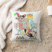 装飾用クッション、ハッピーバースデーポッサムケーキ クッション (ブランケット)