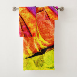 装飾用クッション バスタオルセット