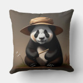 装飾用クッション，パンダトレイトエイネンハット クッション (裏面)